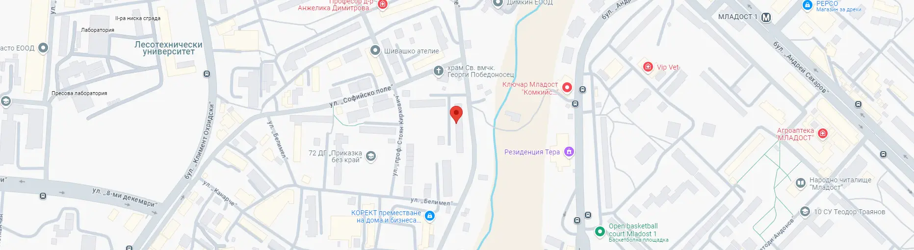 Sofiastroi локация Sofiastroi локация